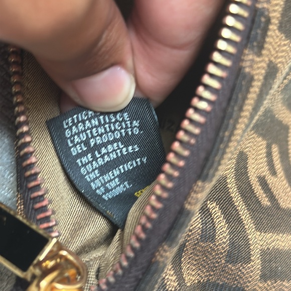 Fendi Monogram Canvas Wristlet Pochette - Picture 4 of 16